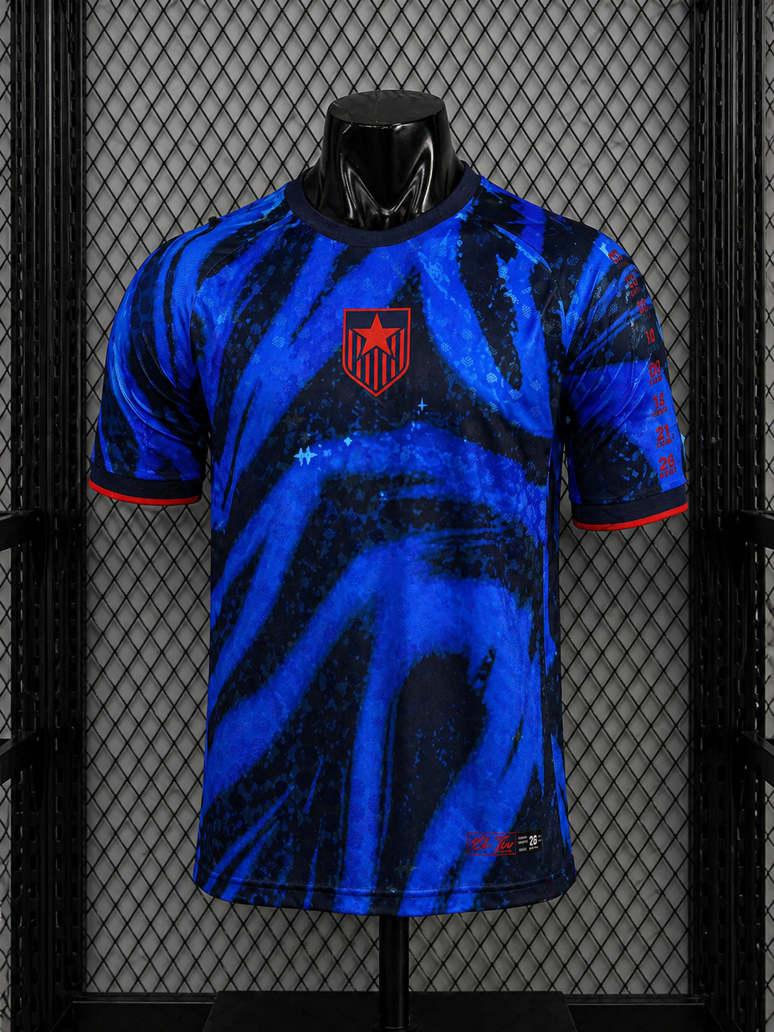 26-27 USA Special 'Stripes and Stars' Edition Embroidery Player Version Jersey