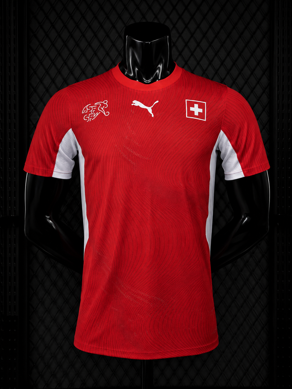 Switzerland 2026 Home Player Version Jersey