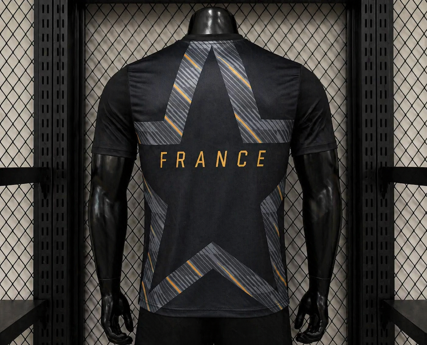 2026 France Black Goalkeeper Fans  Shirt