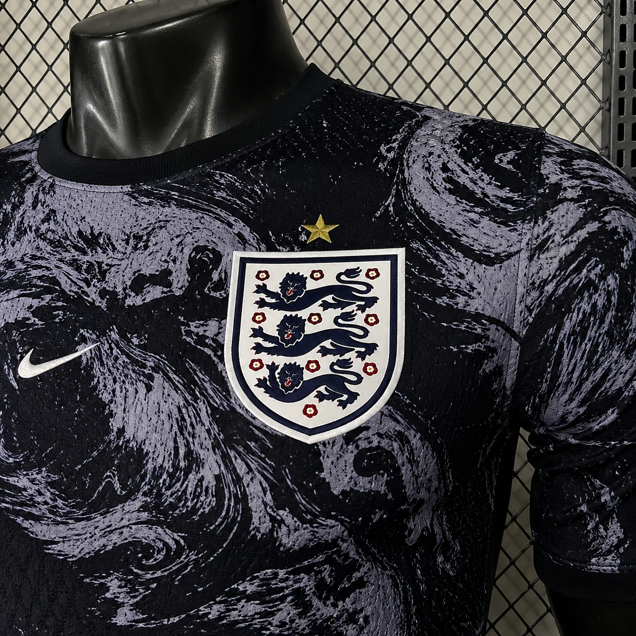 2026 England Grey Black Player Version Training shirts