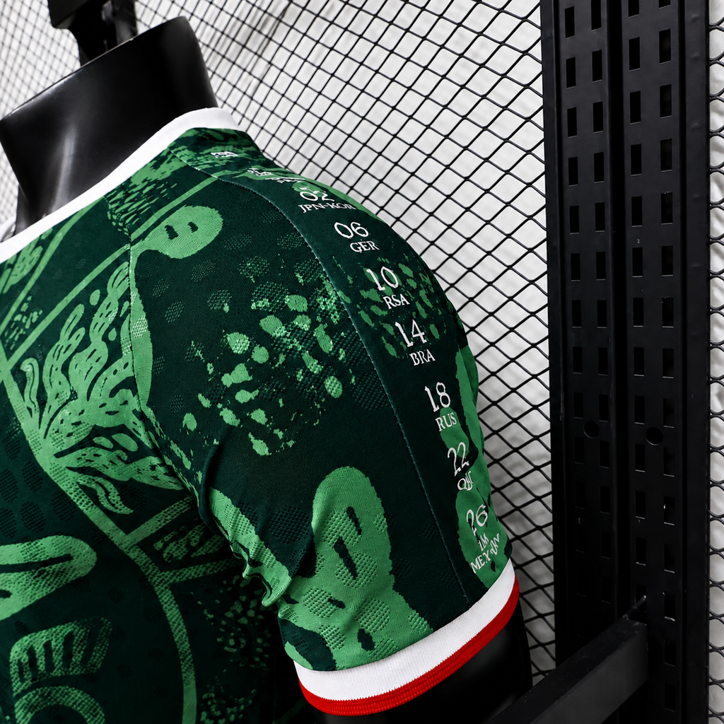 2026 Mexico Heritage Embroidery World Cup Special Edition Jersey