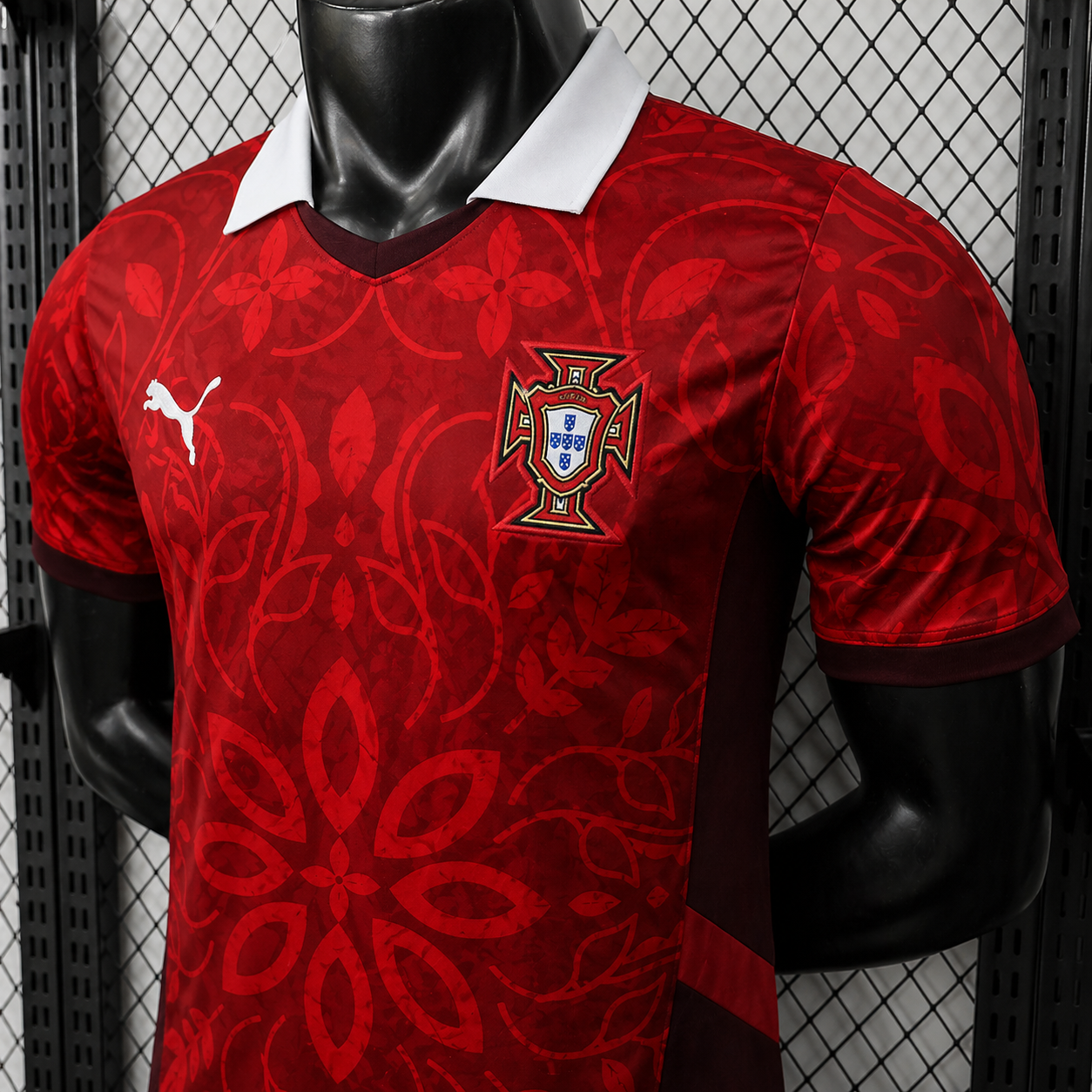 2026 Portugal Red Collared Special Edition Fans Jersey