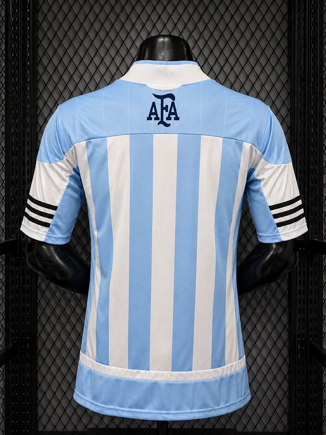 2004-2006 Argentina White Blue Hip-Hop Version Retro Jersey