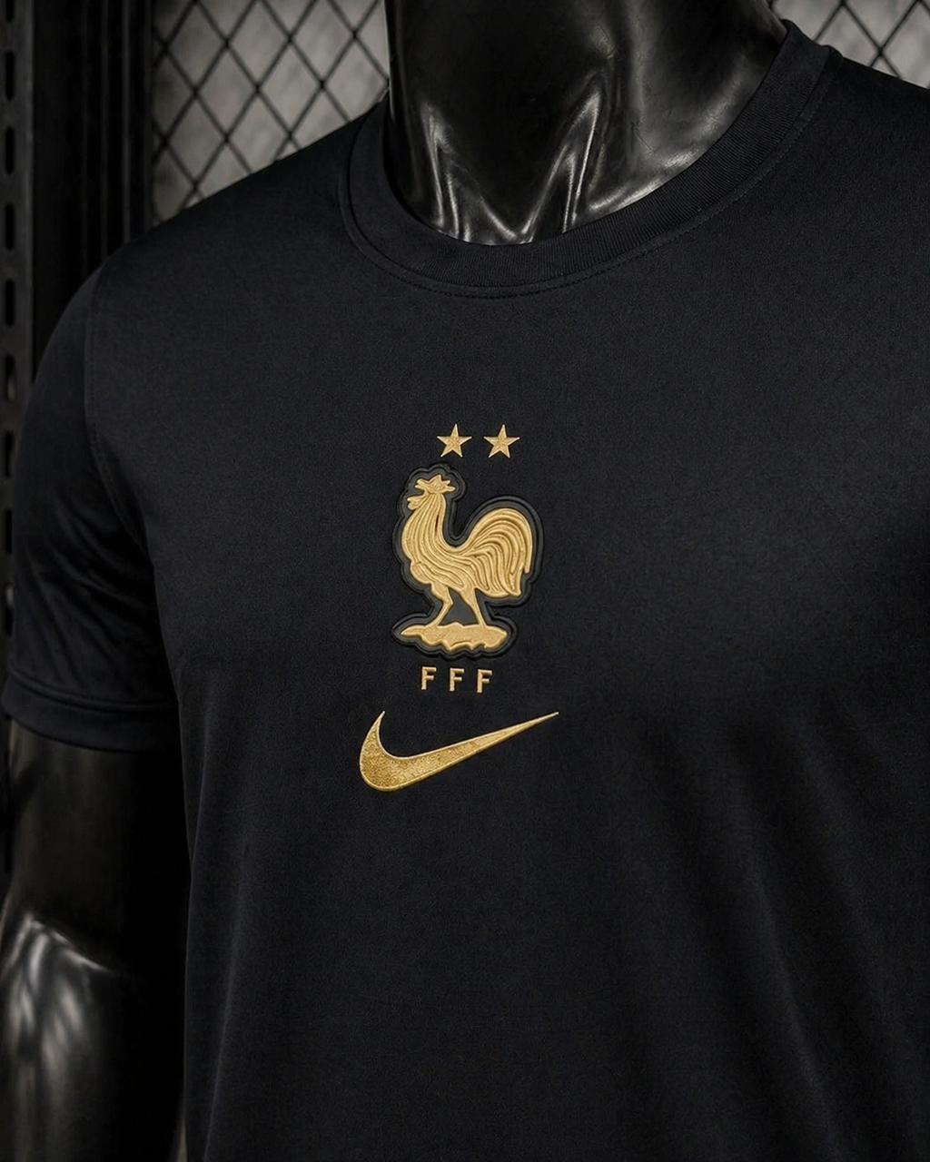 2026 France Black Goalkeeper Fans  Shirt