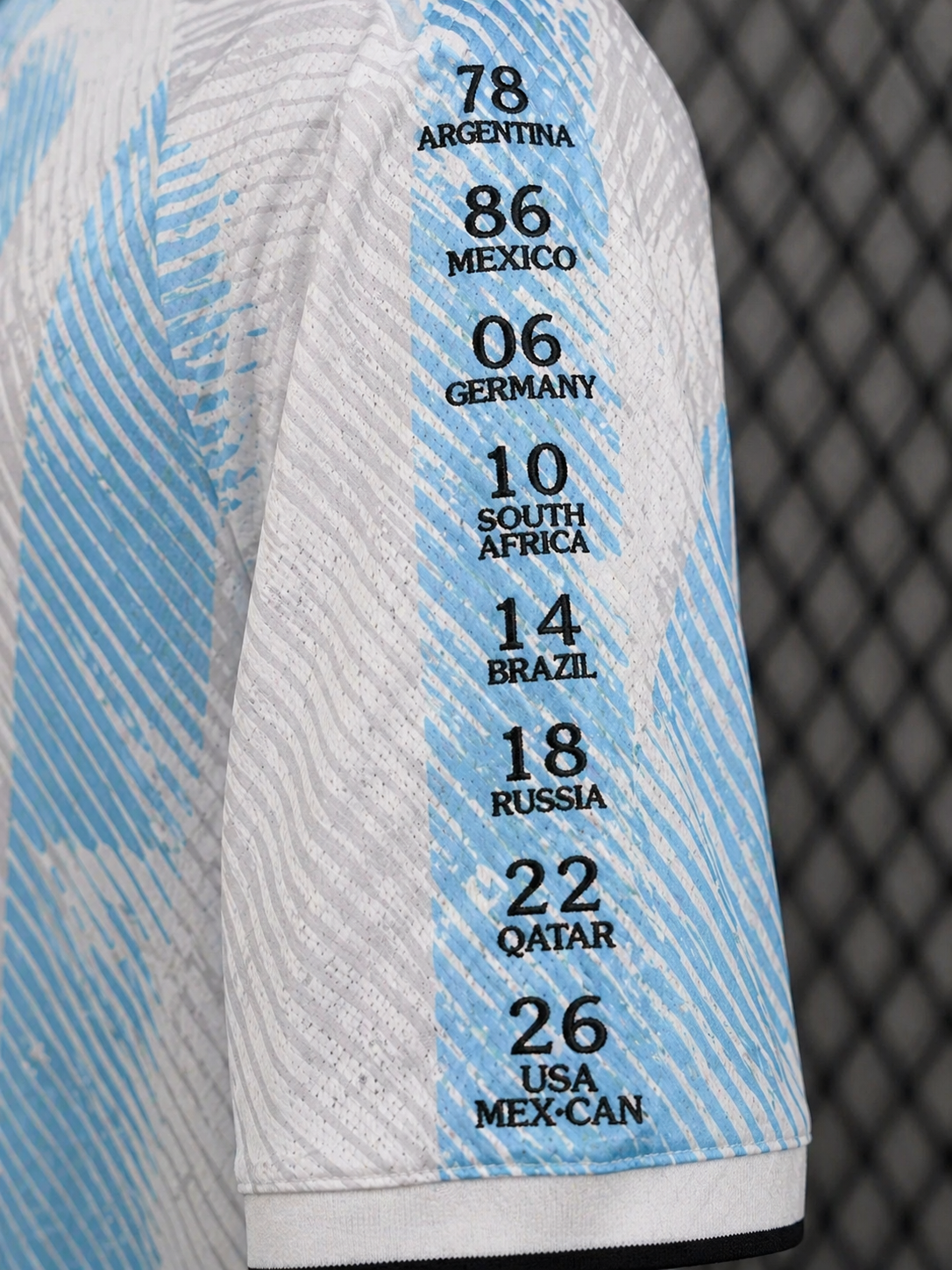 2026/27 Argentina Stitched History Special Edition Jersey