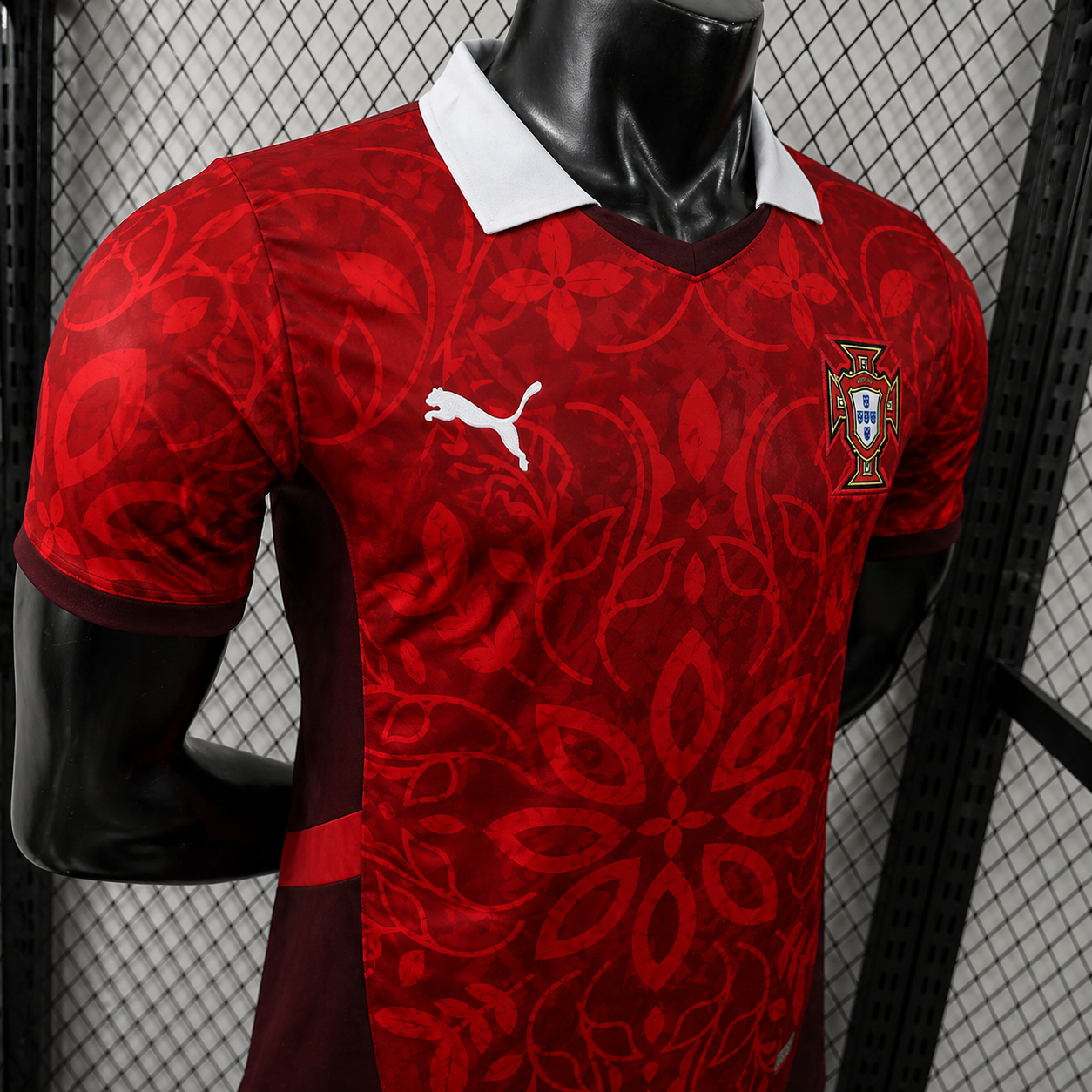 2026 Portugal Red Collared Special Edition Fans Jersey
